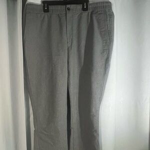 Mens Old Navy cotton pants, grey, large